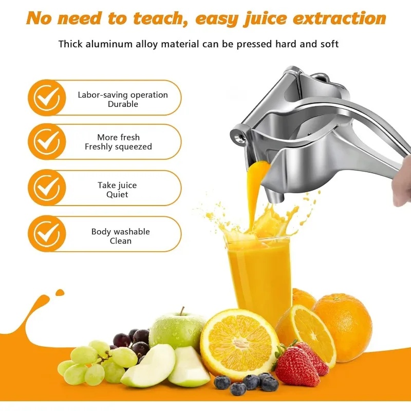 ギフト用ジューサー、分解可能な頑丈な柑橘類用絞り器、高級金属 - Citrus Juicer Bar のレビューと価格