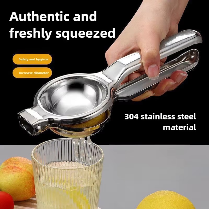 手動柑橘類ジューサー 304ステンレス鋼 レモンオレンジプレ - Citrus Juicer Bar のレビューと価格
