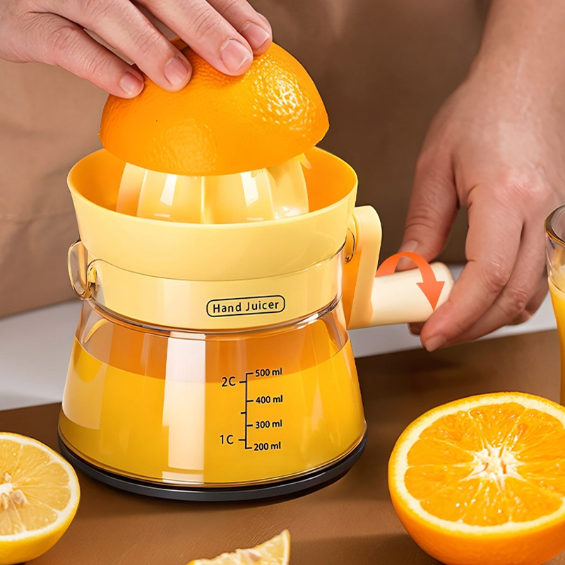 オレンジ用ハンドジューサー、手動レモン・グレープフルーツスク - Citrus Juicer Bar のレビューと価格