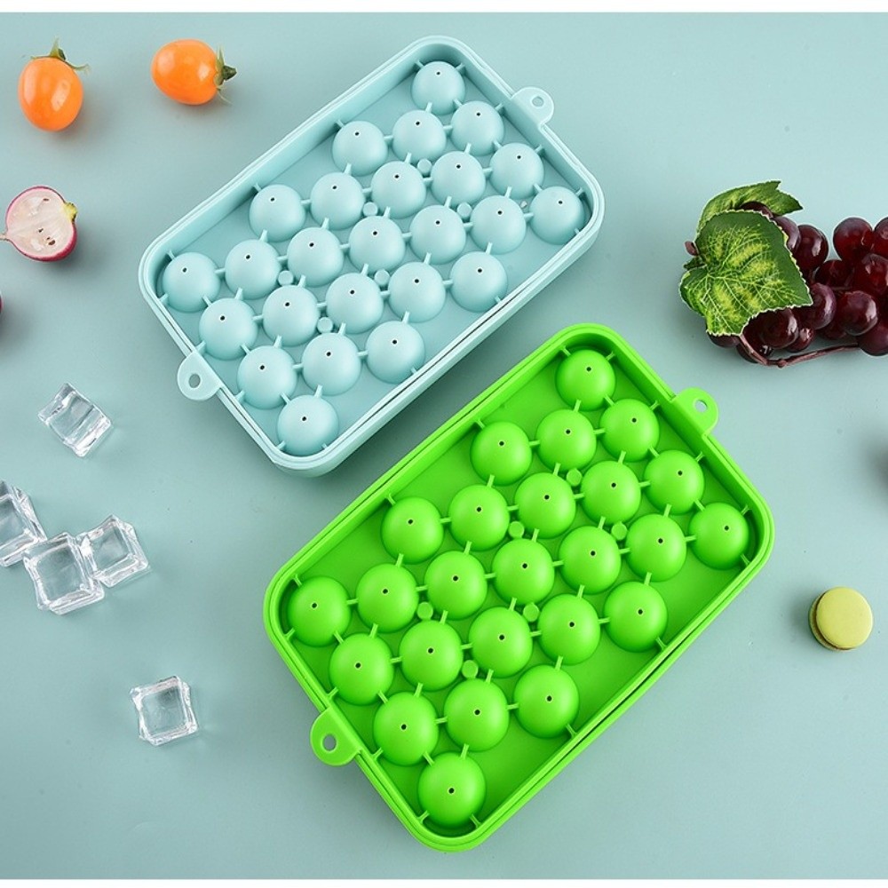 創造的なシリコン製ブドウ型ボールモールド、丸型、簡単脱型、手 - Ice Mold Sphere のレビューと価格